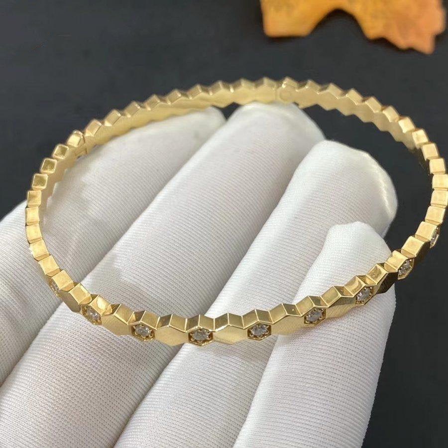[⭐Spark]BEE LOVE GOLD DIAMOND BRACELET