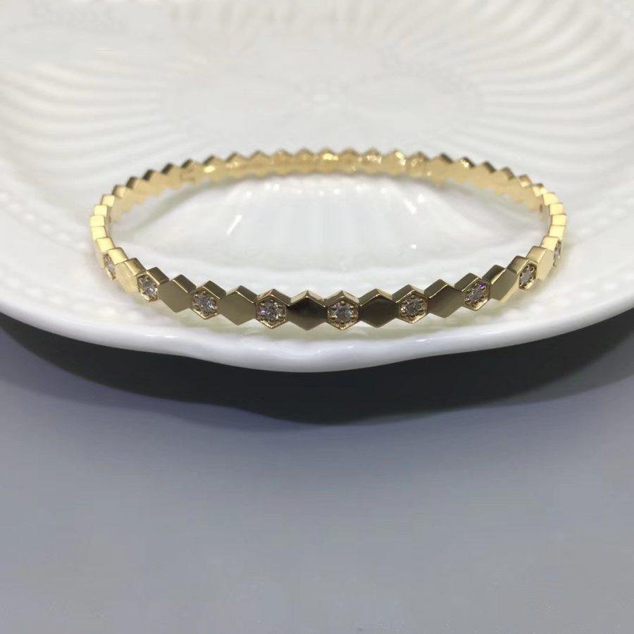 [⭐Spark]BEE LOVE GOLD DIAMOND BRACELET