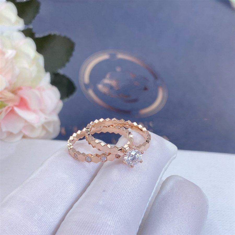 [⭐Spark]BEE LOVE RING PINK GOLD DIAMOND