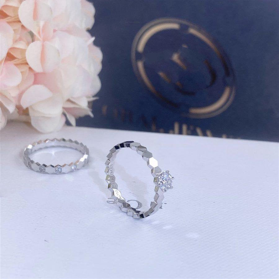 [⭐Spark]BEE LOVE RING SILVER 1 DIAMOND