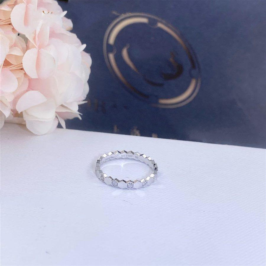 [⭐Spark]BEE LOVE RING SILVER DIAMOND