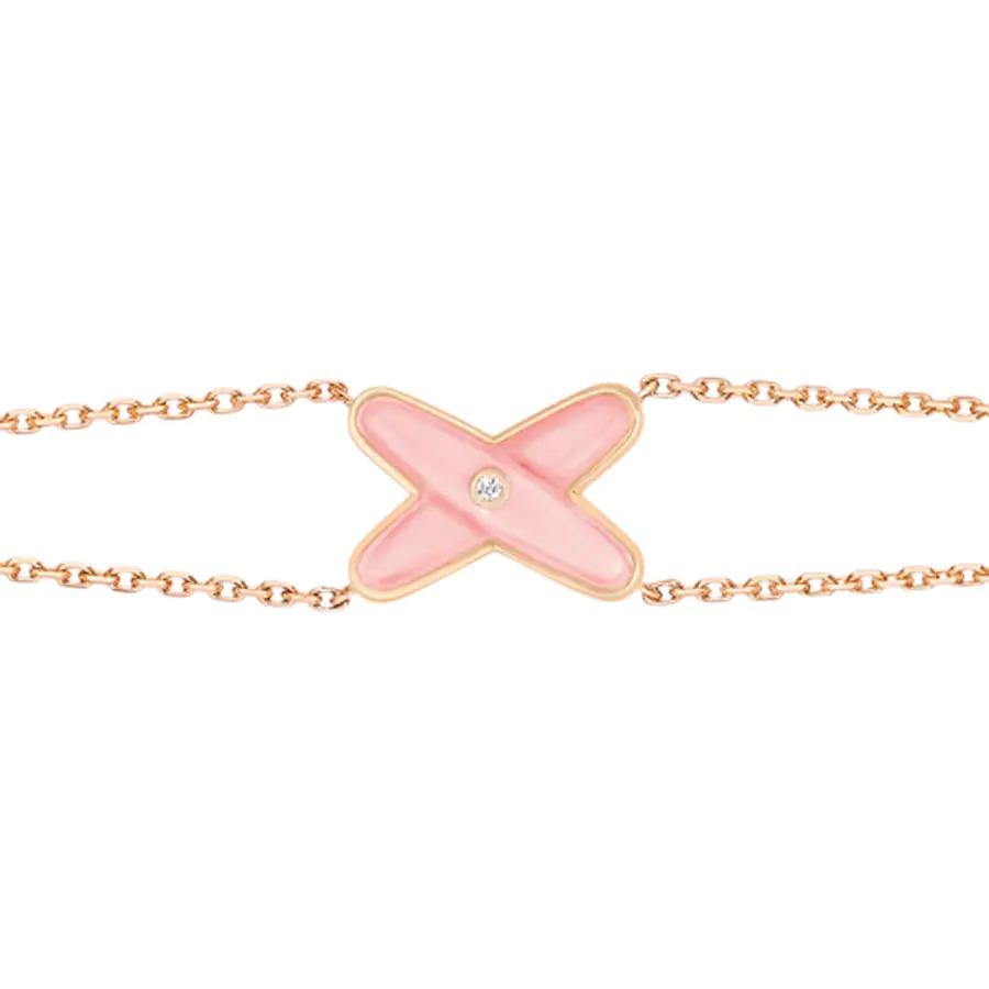 [⭐Spark]JEUX BRACELET PINK MOP PINK GOLD 1 DIAMOND