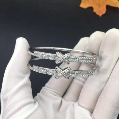 [⭐Spark]JEUX DE BRACELET DIAMONDS SILVER