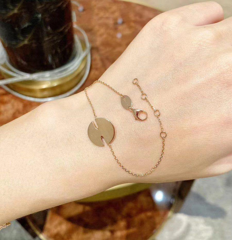 [⭐Spark]JEUX DE BRACELET MOP PINK GOLD DIAMONDS
