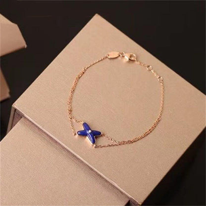 [⭐Spark]Hollow Design Four-Leaf Clover Flower Shape Ring