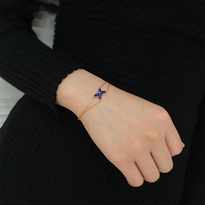 [⭐Spark]Hollow Design Four-Leaf Clover Flower Shape Ring