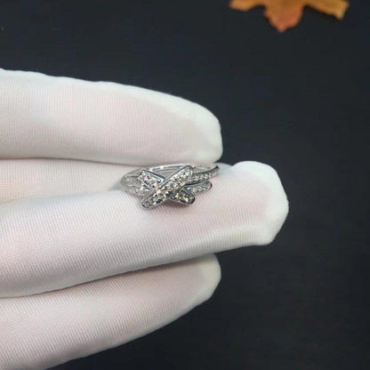[⭐Spark]JEUX DE SILVER DIAMOND RING