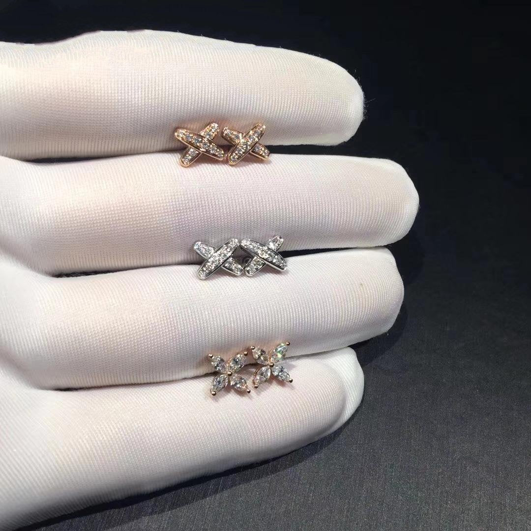 [⭐Spark]JEUX DE DIAMOND EARRINGS