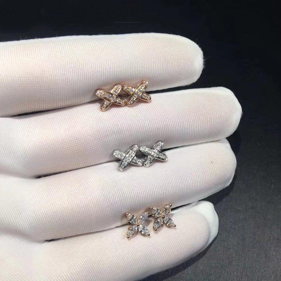 [⭐Spark]JEUX DE DIAMOND EARRINGS