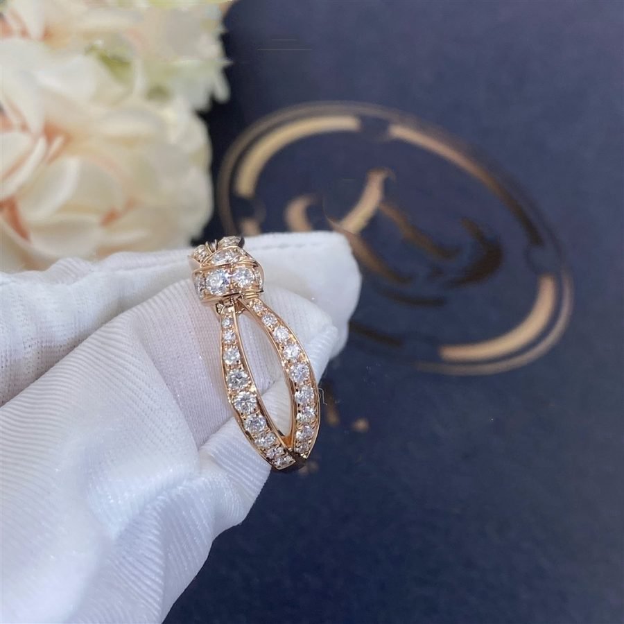 [⭐Spark]LIENS PINK GOLD DIAMOND RING