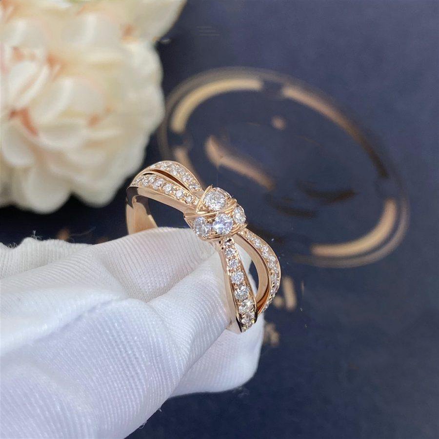 [⭐Spark]LIENS PINK GOLD DIAMOND RING