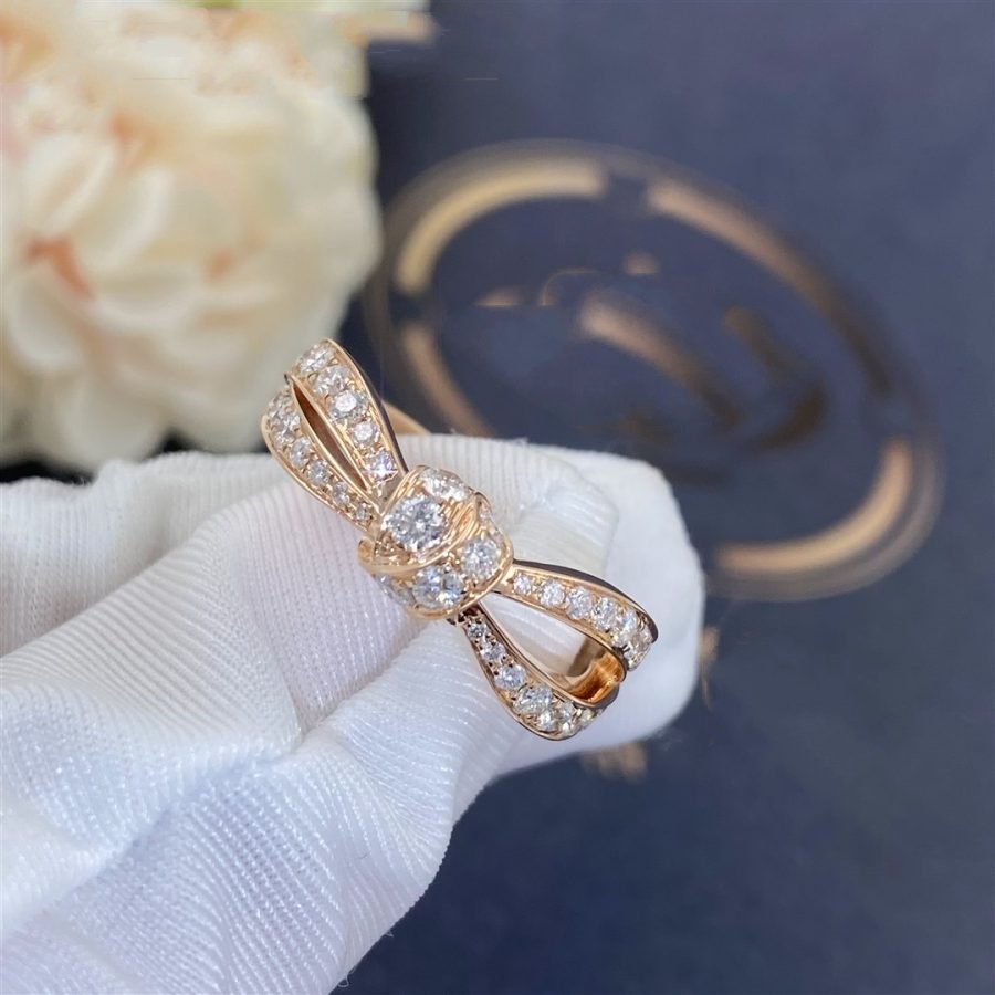 [⭐Spark]LIENS PINK GOLD DIAMOND RING