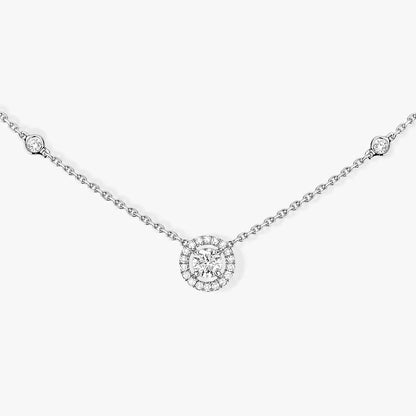 [⭐Spark]Diamond Necklace 0,20ct Brilliant Shape Joy