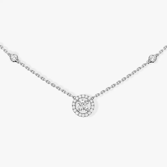 [⭐Spark]Diamond Necklace 0,20ct Brilliant Shape Joy