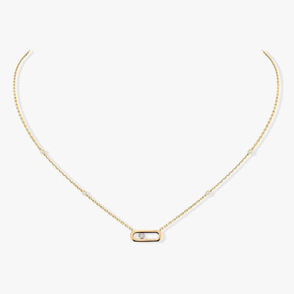 [⭐Spark]MOVE UNO DIAMOND NECKLACE