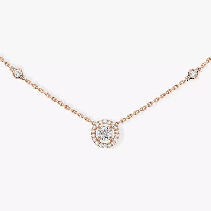 [⭐Spark]Diamond Necklace 0,20ct Brilliant Shape Joy