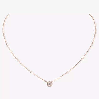 [⭐Spark]Diamond Necklace 0,20ct Brilliant Shape Joy