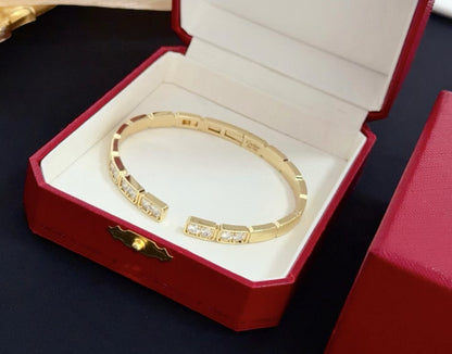 [⭐Spark jewelrys]LOVE DIAMOND OPEN  BRACELET