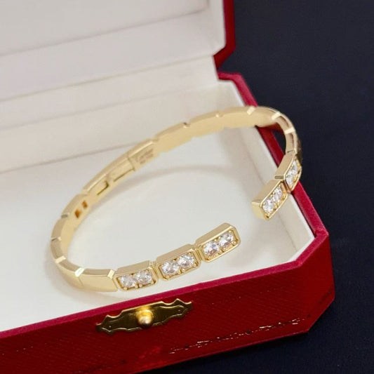 [⭐Spark jewelrys]LOVE DIAMOND OPEN  BRACELET