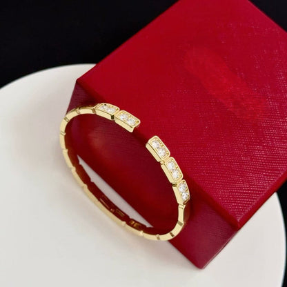 [⭐Spark jewelrys]LOVE DIAMOND OPEN  BRACELET