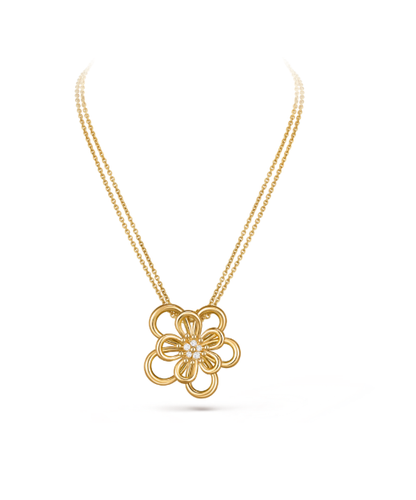 [⭐Spark]Flowerlace Brooch Pendant