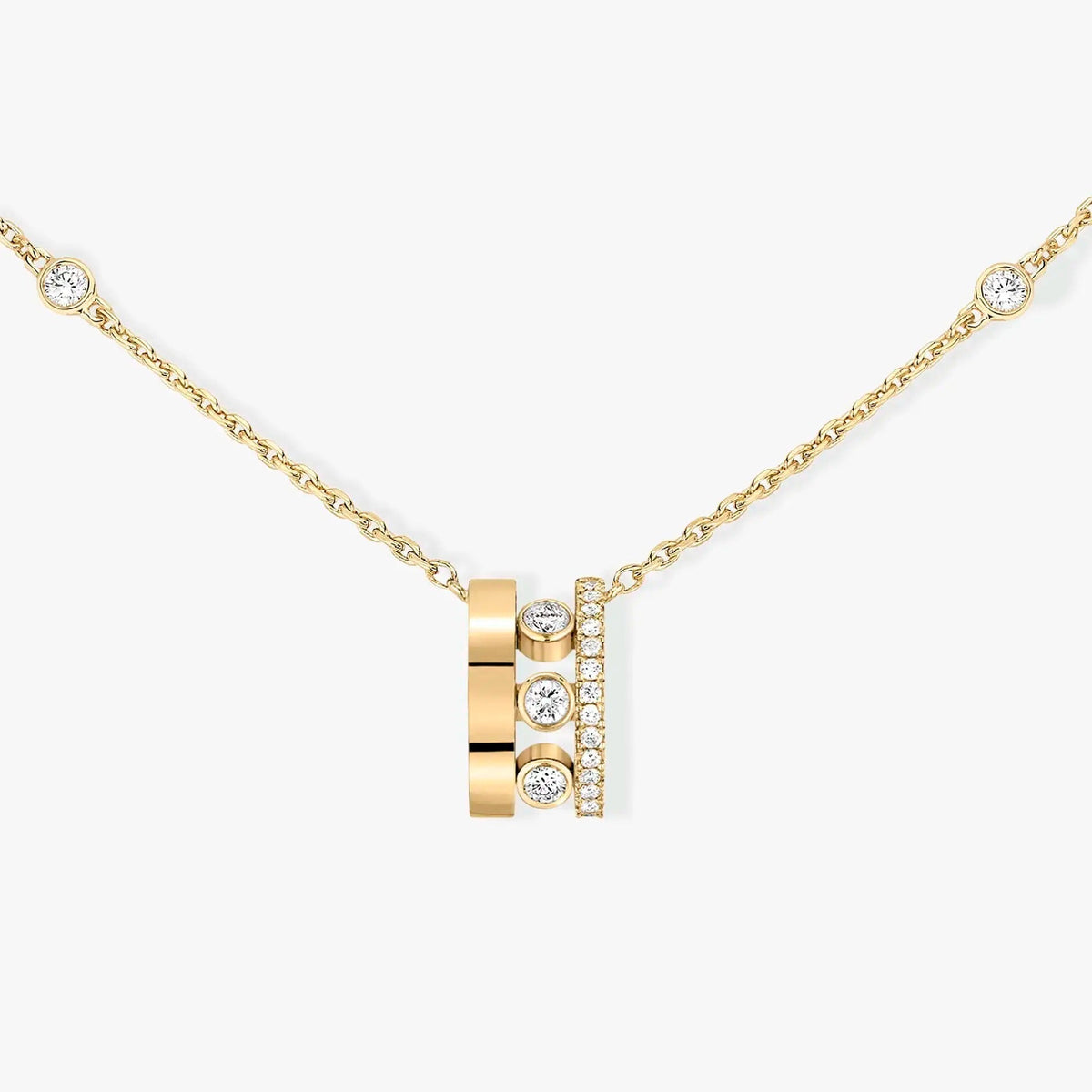 [⭐Spark]CHAIN MOVE ROMANE PEDAND NECKLACE