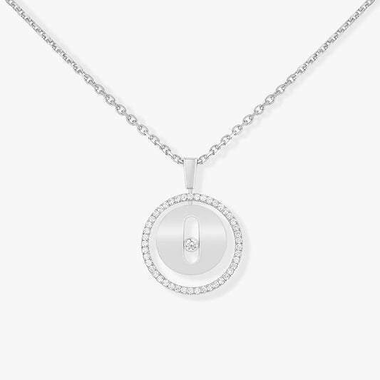 [⭐Spark]Demo MOVE PM NECKLACE SILVER DIAMOND