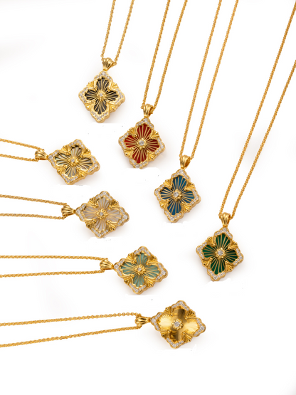 [⭐Spark] B.C.L BIG SIZE  ENAMEL NECKLACE（Various colors）