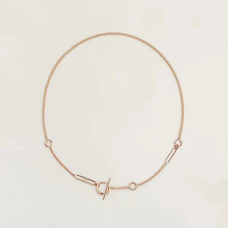 [⭐Spark]HM STERLING CHAINE D'ANCRE HEART