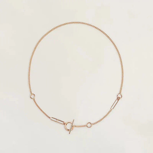 [⭐Spark]HM STERLING CHAINE D'ANCRE HEART