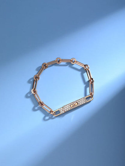 [⭐Spark]CHAINE BRACELET SMALL MODEL DIAMOND