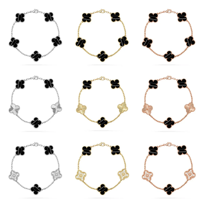 [⭐Spark] CLOVER 5 MOTIF PULSAR STONE BRACELET COLLECTION
