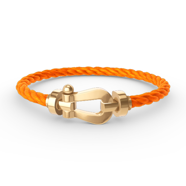 [⭐Spark]FORCE LARGE HORSESHOE NO DIAMOND BRACELET GOLD