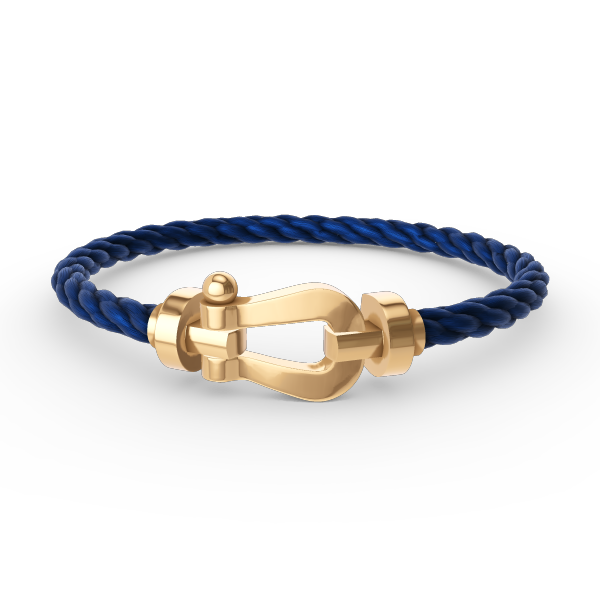 [⭐Spark]FORCE LARGE HORSESHOE NO DIAMOND BRACELET GOLD