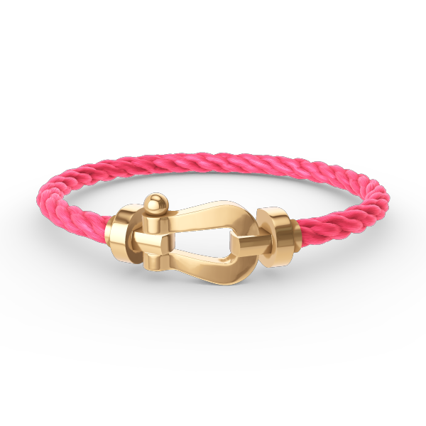 [⭐Spark]FORCE LARGE HORSESHOE NO DIAMOND BRACELET GOLD