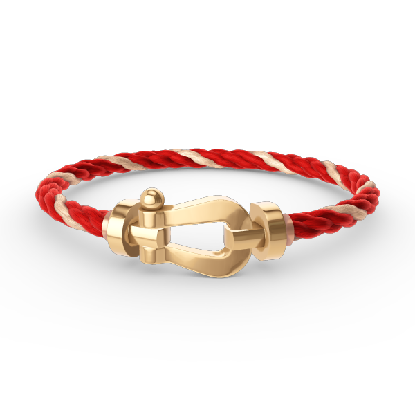 [⭐Spark]FORCE LARGE HORSESHOE NO DIAMOND BRACELET GOLD