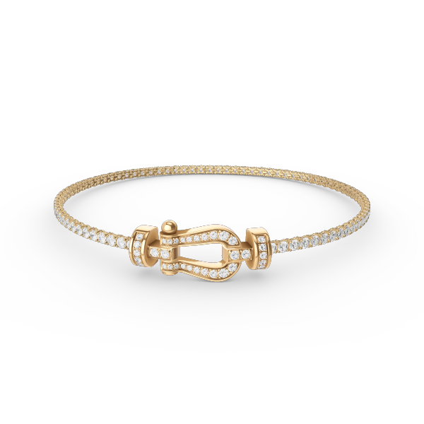 [⭐Spark]FORCE  HORSESHOE  DIAMOND TENNIS BRACELET