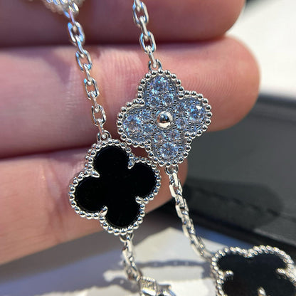 [⭐Spark] CLOVER 5 MOTIF ONYXS BRACELET COLLECTION
