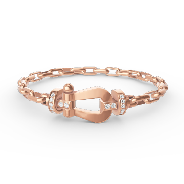 [⭐Spark]FORCE LARGE HORSESHOE CLASP  METAL BRACELET