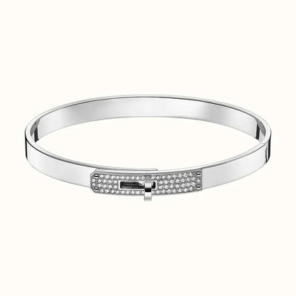 [⭐Spark]KELLY SILVER DIAMOND BRACELET