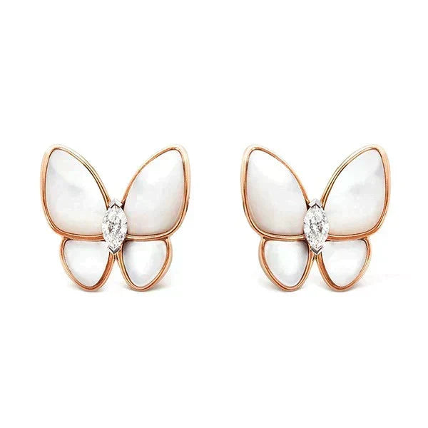 [⭐Spark]BUTTERFLY MOP DIAMOND EARRINGS
