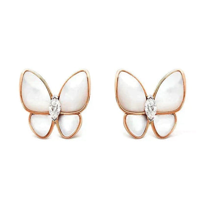 [⭐Spark]BUTTERFLY MOP DIAMOND EARRINGS