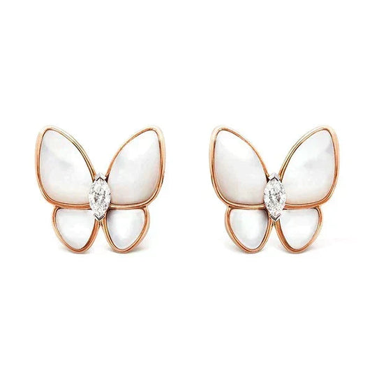 [⭐Spark]BUTTERFLY MOP DIAMOND EARRINGS