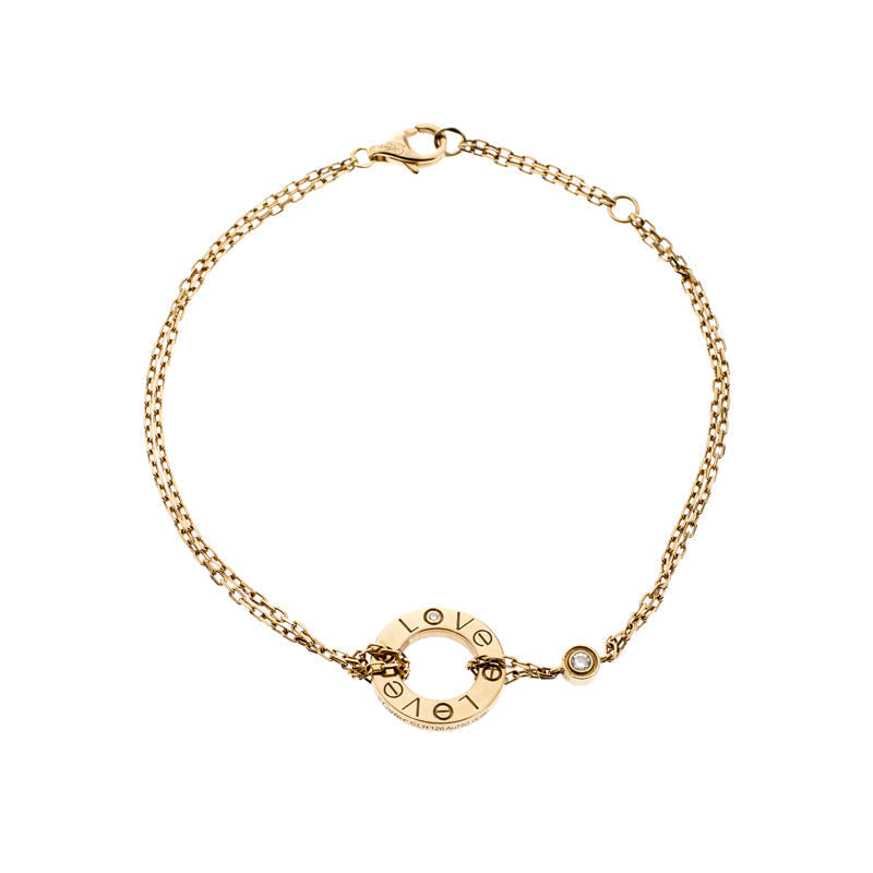 [⭐Spark]LOVE BRACELET 2 DIAMOND