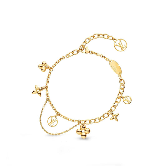 [⭐Spark]BLOOMING PINK GOLD MOP BRACELET