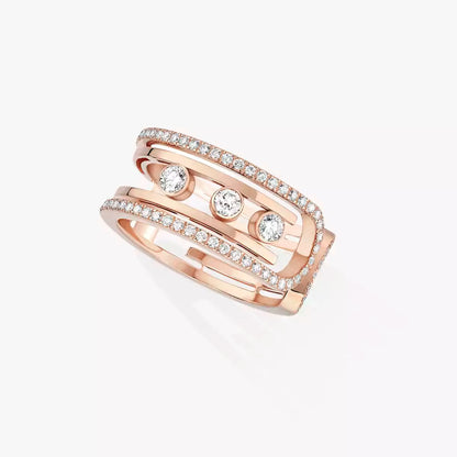 [⭐Spark]Move 10th Diamond Ring in Gold