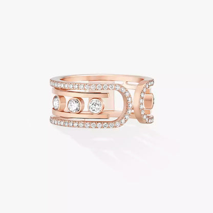 [⭐Spark]Move 10th Diamond Ring in Gold