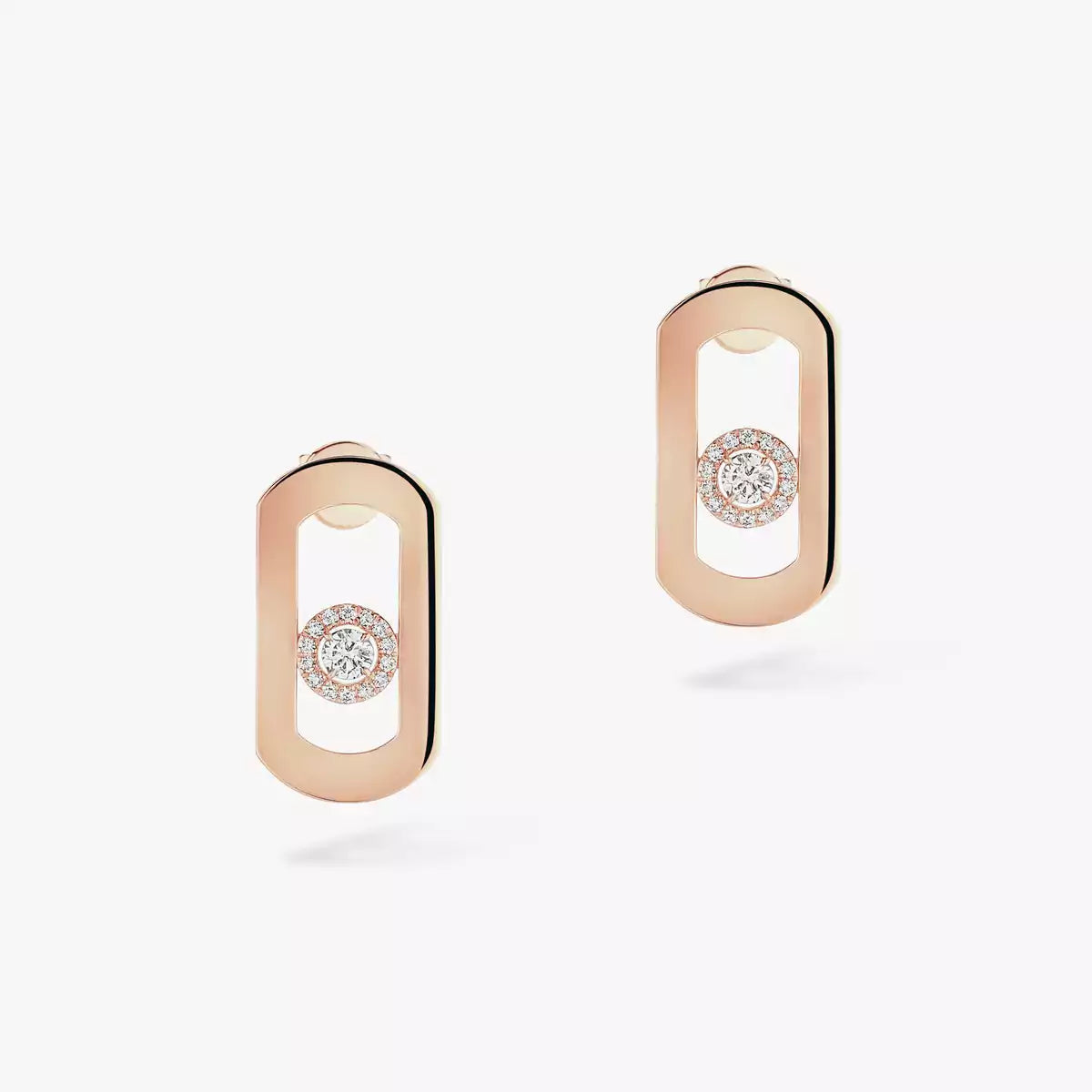 [⭐Spark]So Move Diamond Earrings in Yellow Gold