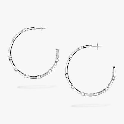 [[⭐Spark]Move Link Diamond Hoop Earrings
