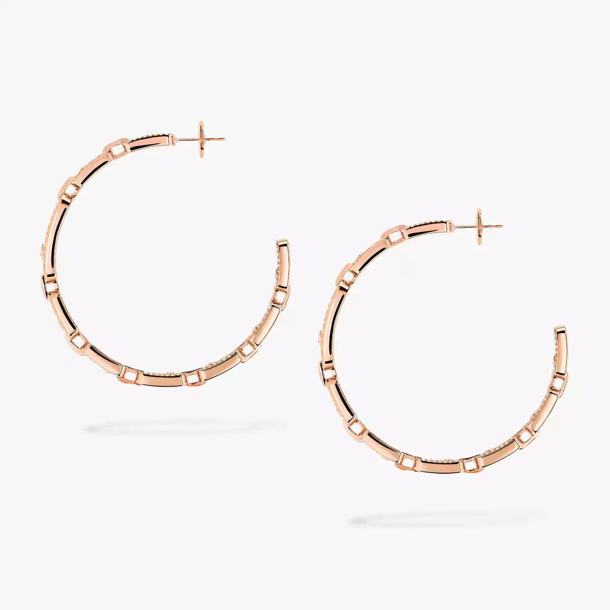 [[⭐Spark]Move Link Diamond Hoop Earrings